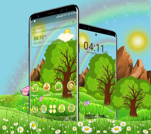 Nature Rainbow Launcher Theme screenshot 5
