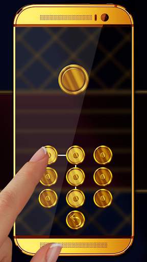Aurum Gold & Diamonds Premium Launcher Theme screenshot 2