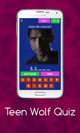Teen Wolf Quiz screenshot 1