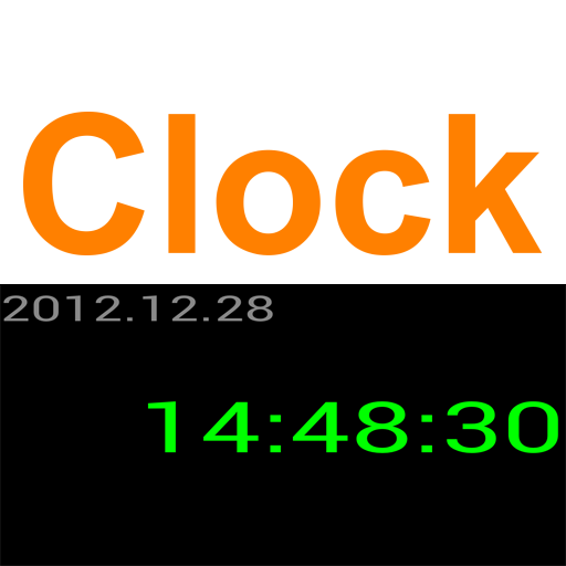 Andriod simple clock - skydown icon