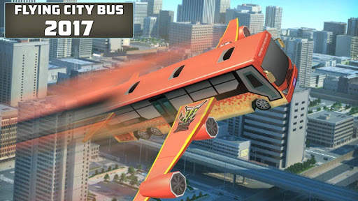 Flying City Bus 2017 screenshot 1