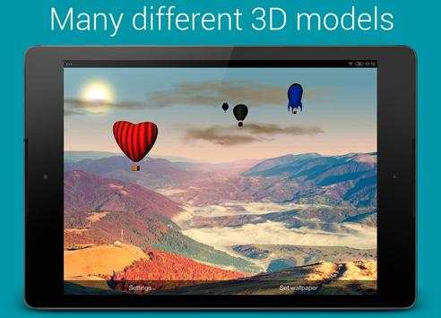 Hot Air Balloon Live Wallpaper screenshot 10