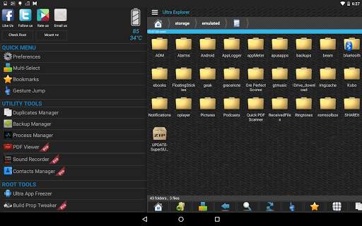 Ultra Explorer [Root Browser] screenshot 9