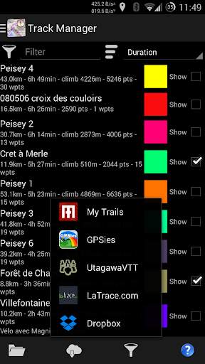 MyTrails screenshot 6