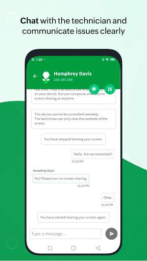 Customer App - Zoho Assist स्क्रीनशॉट 3