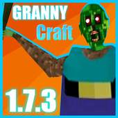 Horror Granny CRAFT 1.7.3 - Scary Game Mod 1.7.3