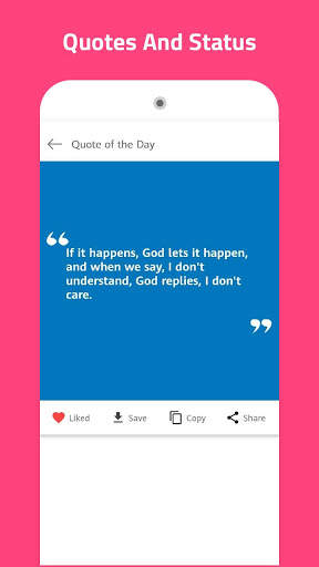 Quotes and Status screenshot 5