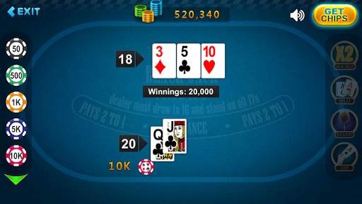 BlackJack 21 Offline screenshot 3