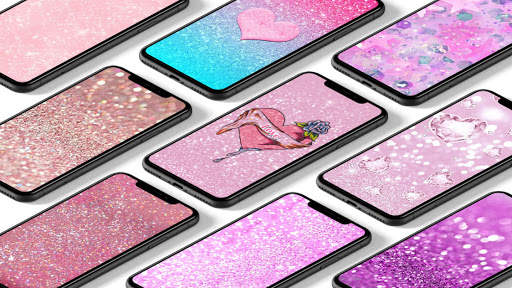 Pink Glitter Wallpapers screenshot 1