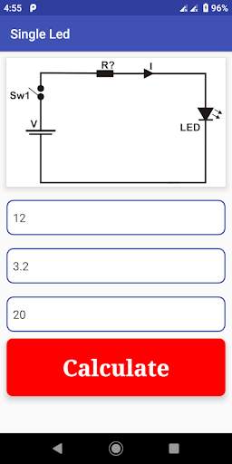 LED Resistor Calculator screenshot 2