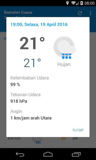 Ramalan Cuaca screenshot 5