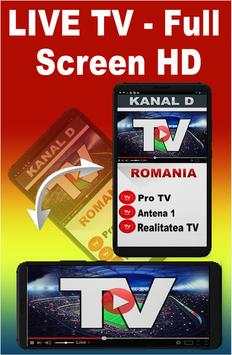 TV Romania : Live Programs Free TV Sat Guide screenshot 1