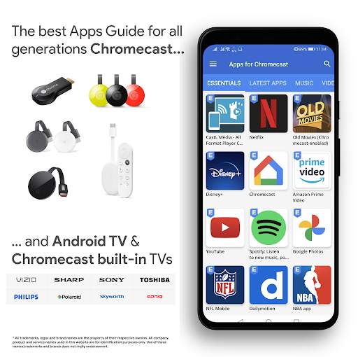 Apps 4 Chromecast & Android TV screenshot 1