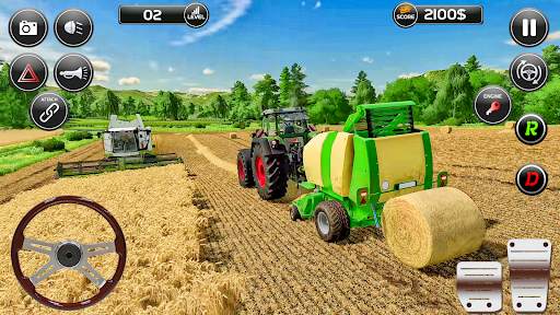 Tractor Simulator Farming 3d screenshot 2