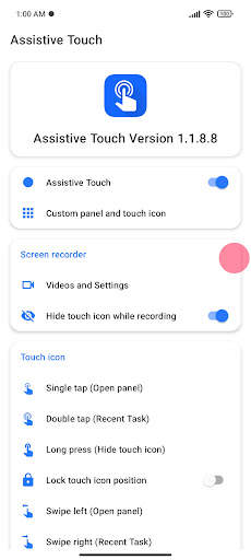 Assistive Touch screenshot 3
