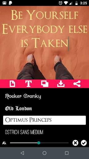 Text On Photos - Social Media Status Designer screenshot 2