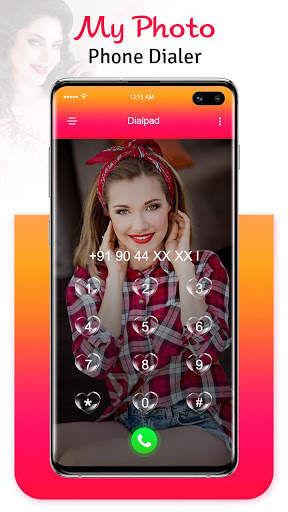 My Photo Phone Dialer - Photo Caller Screen Dialer screenshot 1