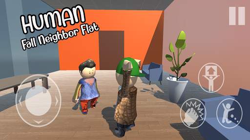 Human Fall Neighbor Flat Mod screenshot 3