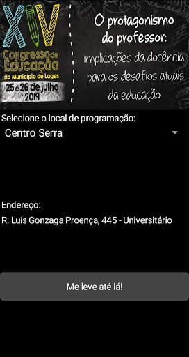 Congresso de Educação do Município de Lages screenshot 3