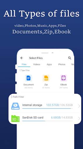 VShare - India - Share Files & Transfer App screenshot 5