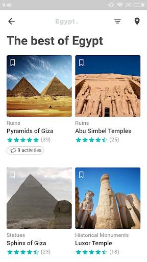 Egypt Travel Guide in English with map screenshot 3