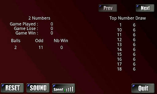 Keno Game 100% screenshot 2