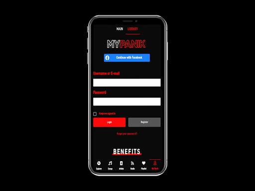 Panik Music App screenshot 8
