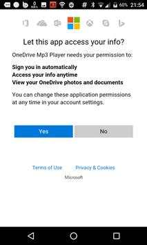 OneDrive Mp3 Player скриншот 3