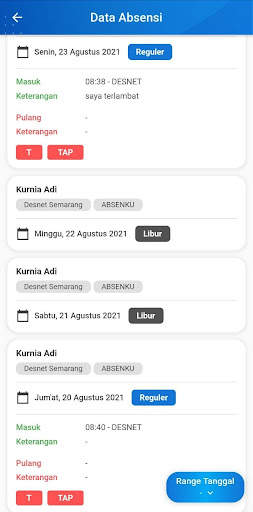 DESNET Absensi Mobile screenshot 5