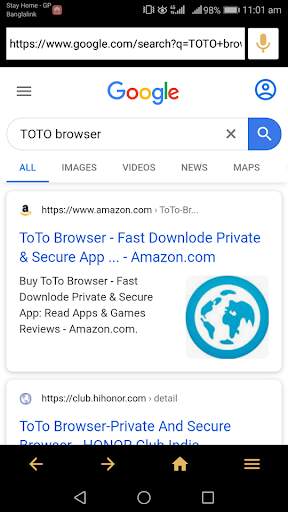 Toto Browser screenshot 5