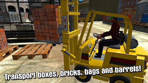 Heavy Forklift Simulator 3D screenshot 2