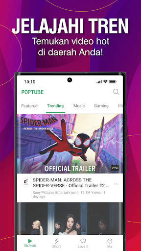POPTube: Video Musik, Pop-up screenshot 5