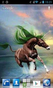 Unicorn with green mane wp screenshot 1