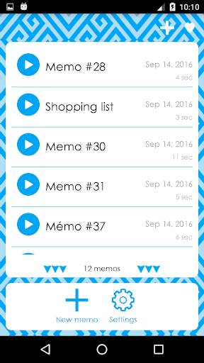 Vocal Memo Free screenshot 2