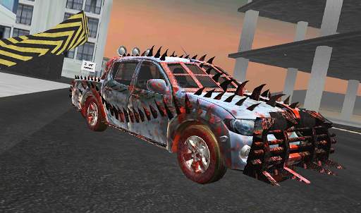 Zombie Killer Truck Driving 3D screenshot 2
