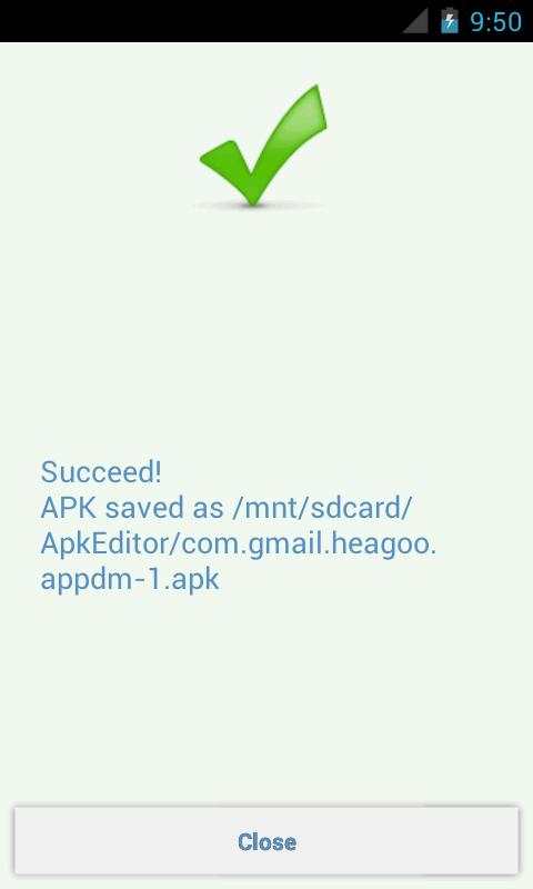 APK Editor स्क्रीनशॉट 6
