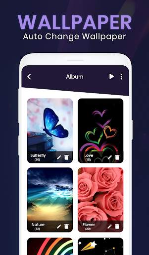 Auto Wallpaper Changer : 4K Wallpaper screenshot 1