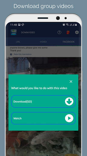 DownVideo: Video Downloader for Facebook screenshot 3