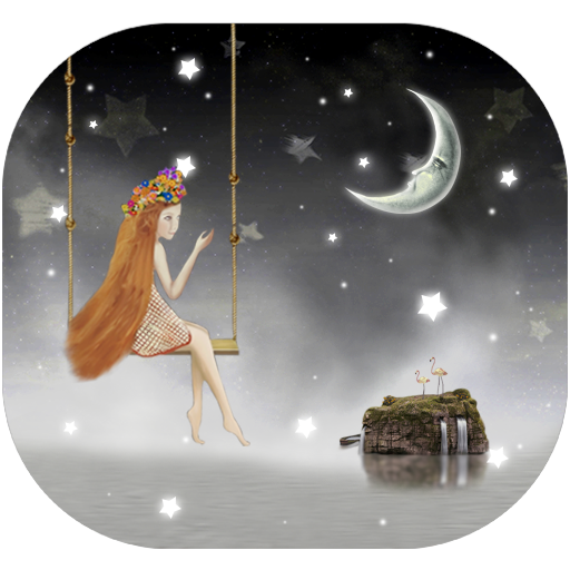 Girl Swing Live Wallpaper icon