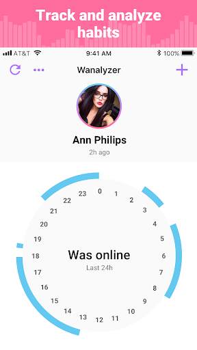 Wanalyzer - Whatsagent Online Track for Whatsapp screenshot 1