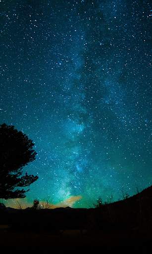 Starry Sky Live Wallpaper (Backgrounds) screenshot 1