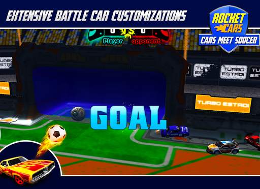 Rocket Car Soccer : Drive & Football screenshot 3