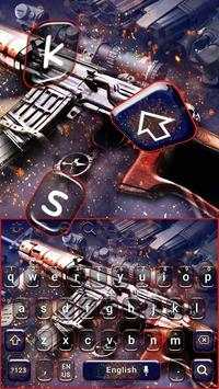 Cool Sniper Gun Keyboard Theme screenshot 4