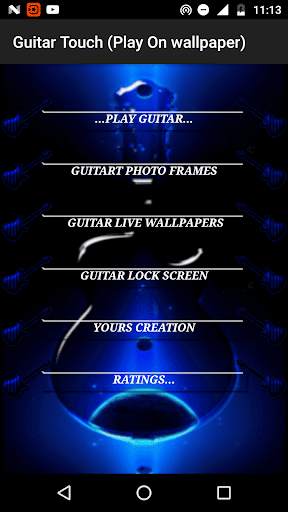 Guitar Touch ( Play on Wallpaper ) screenshot 2