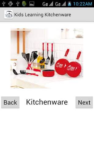 Kids Learning Kitchenware screenshot 1