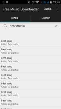 Free Music Downloads 2016 screenshot 2