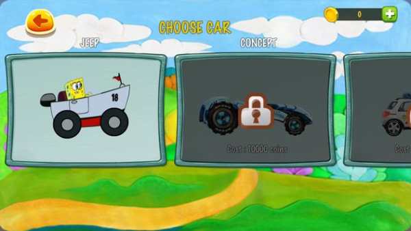 Sponge Hill Car Racing screenshot 2