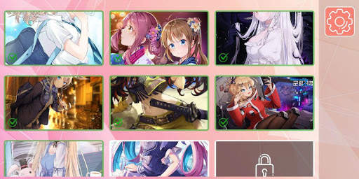 Anime Girl Puzzle screenshot 5