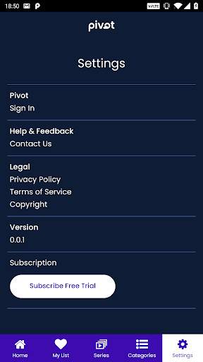 Pivot screenshot 4