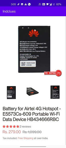 Indclues Online Shopping App screenshot 3